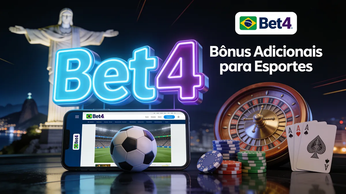Bônus Adicionais para Esportes: guia de bet4 para jogadores no Brasil
